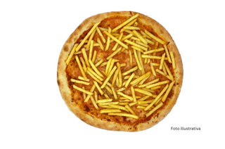 margherita con patatine