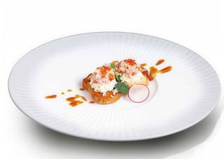 023 Bruschetta granchio - 2 pezzi