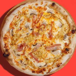 პიცა ბარბიქიუ 4 ნაჭრიანი 22 სმ.  310 გრ.