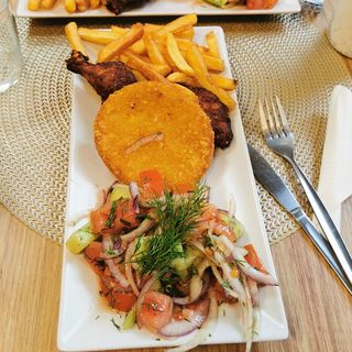 hamburguesa de pollo 