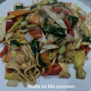Nudle sa Mix povrce 