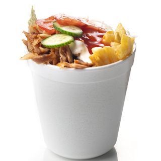 Kubełek Taurus duży - samo mięso z frytkami