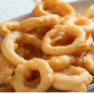 Onion rings Battered