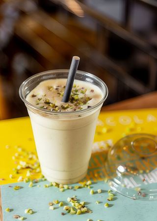 Batido de Cheesecake de Pistacho