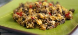 Tapa De Revuelto De Morcilla