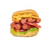 Сандвич с двойна домашна наденица (420г)