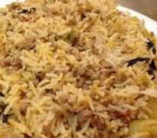 Arroz Con Carne Picada