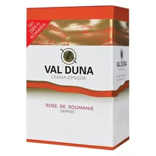 Crama Oprișor Val Duna - Rosé de Roumanie Rosé Demisec BIB 10l