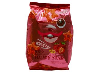 Кукурудзяний крекер зі смаком полуниці YUKI LOVE