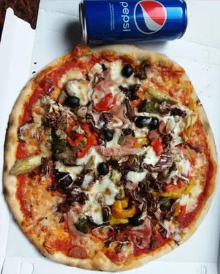 Pizza menú
