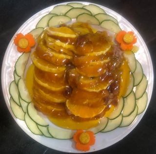 Pato Asado Con Naranja