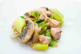 56. Pollo sulla piastra