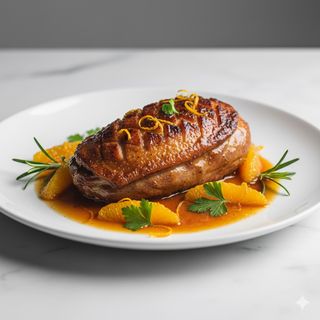 150 - Anatra all'arancia 桔子鸭