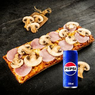 Pocket Pizza Classic + Pepsi