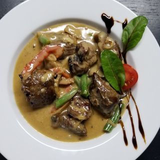 Свинина під хмільним соусом (200гр.)