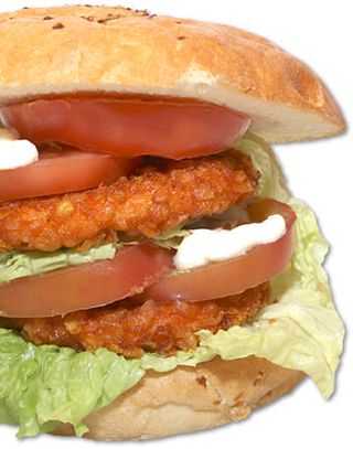 Hamburguesa Doble De Pollo 