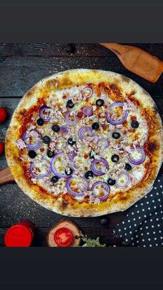 Pizza Tonno e Cipolla  Ø32cm