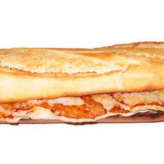 Bocadillo de lomo adobado