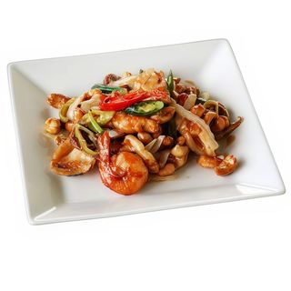 Kai Pad Mamuang De Langostinos