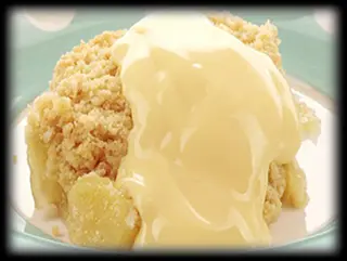 Apple crumble