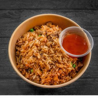 Arroz Frito Con Ternera