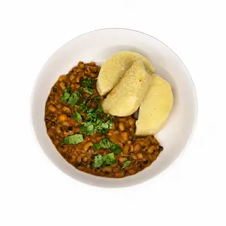 Yam + Ewa Agoyin + Plantain + Beef