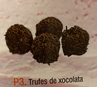 p3.Trufes De Xocolata ( 4 Uds)