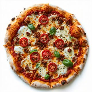 PIZZA FRIARIELLI SALSICCIA