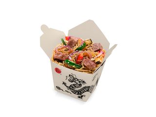 Локшина Кришталева з телятиною (300г)