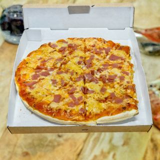Pizza Margarita De Jamón (33 Cm.)