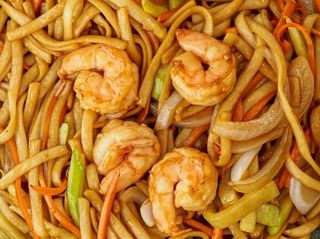 46.Tallarines Con Gambas