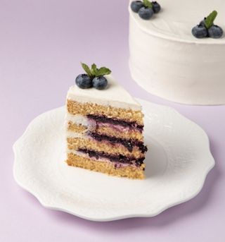 Черничный торт