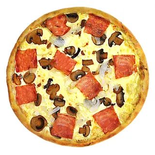 Pizza carbonara (mediana)