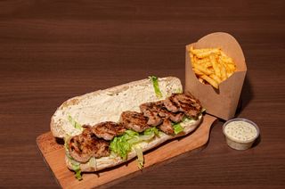 Sandes de Lombinho de Porco