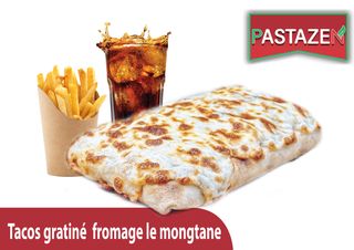 1 Formule Tacos Poulet le Montagne + Frites + Boisson au Choix