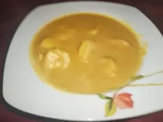 Gamberoni con mango