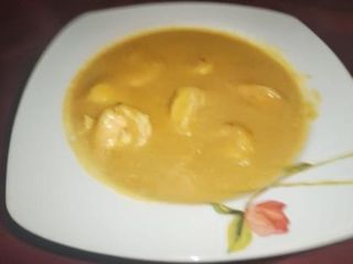 Gamberoni con mango