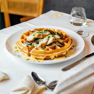 Poulet Champignon Gratiné
