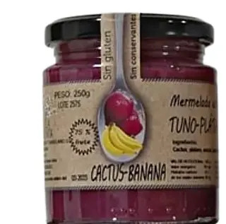 Mermelada De Tuno Platano 250 Gr