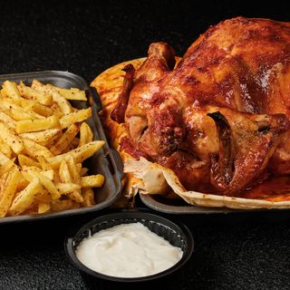 Курка Гриль з картоплею фрі