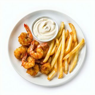 Gamberi Crispy + Bibita