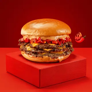 Hotti Burger Triplu