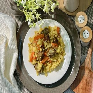 Плов из говядины