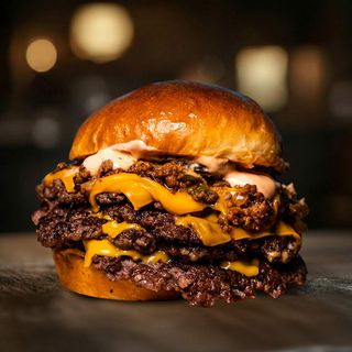 Sloppy Joe double double burger