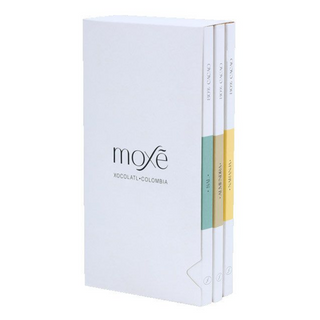 Pack 3 Tabletas Chocolate Moxe - Sal, Almendra y Naranja