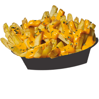 Patatas Fritas Con Queso