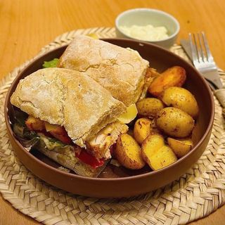 Sandiwch saumon fumé