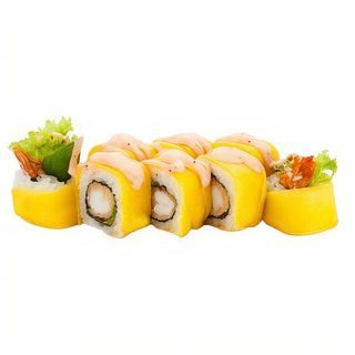 uramaki mango caramelizado (8 pzs.)