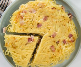 Spaghetti Viande + Omelette