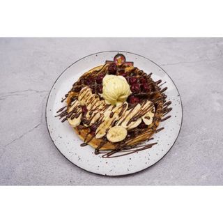 Waffle Višnja Banana